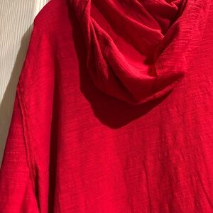 Express Bold Red Hoodie